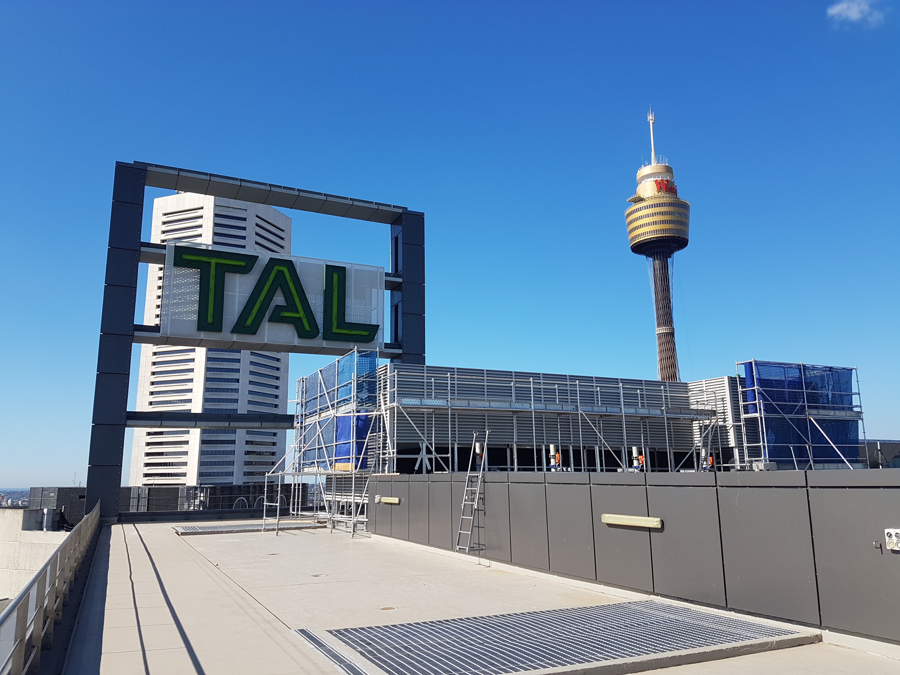 Site prep for louvred enclosure