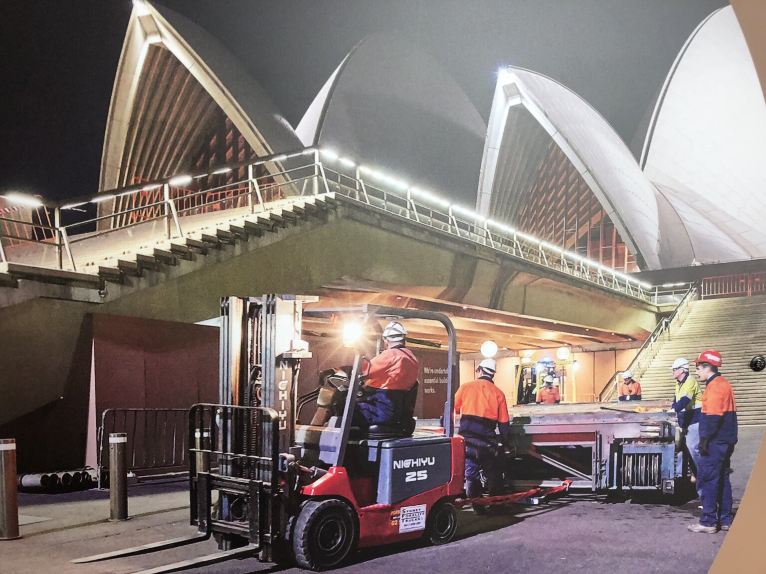 Theatre equipment installation