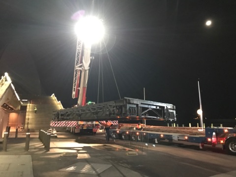 Theatre machinery work