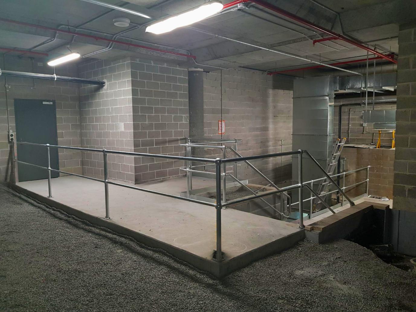 Toward the end of the refurbishment project