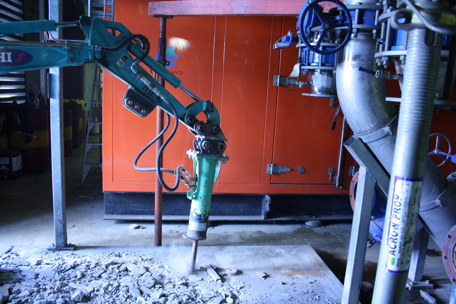 Professional demolition services